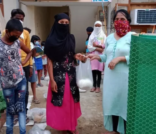 Ration Kits Distribution during Covid